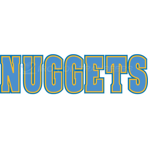 Denver Nuggets Iron-on Stickers (Heat Transfers)NO.979
